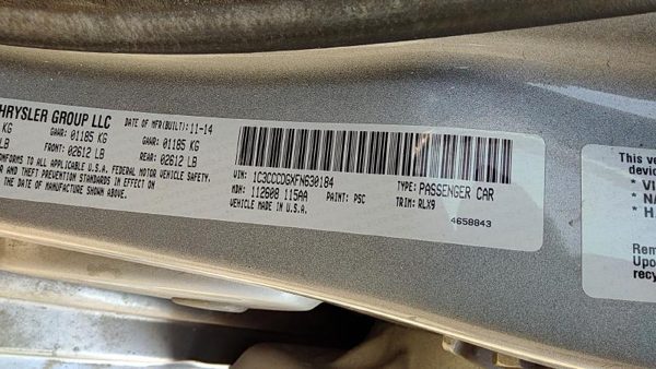 2015 Chrysler 200 — vehicle photo 5