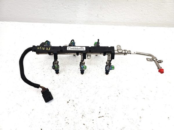 08-12 Malibu Complete Fuel Rail With Injectors Set With Wiring Harness Oem 3.6L — photo 1