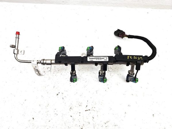 08-12 Malibu Complete Fuel Rail With Injectors Set With Wiring Harness Oem 3.6L — photo 5