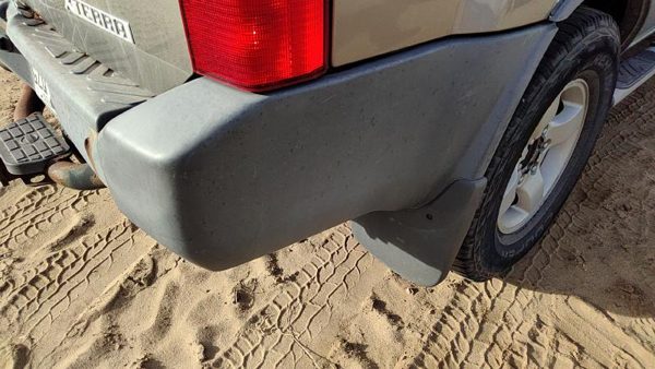 2000-2004 Nissan Xterra Passenger Right Rear Bumper End Cap Assembly Oem Back — photo 2