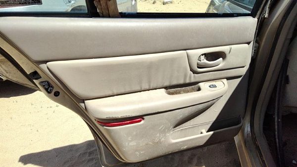 99-01 Century Driver Left Rear Door Trim Panel With Switches Back Taupe 52B — photo 1