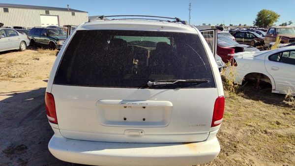 1998 Chrysler Town Cntry Trunk/decklid/hatch/tailgate Pwp Golden White Rust — photo 1