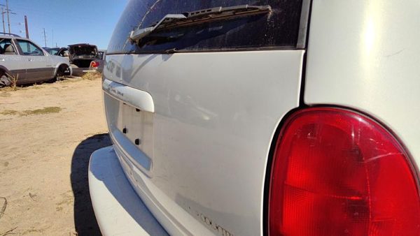 1998 Chrysler Town Cntry Trunk/decklid/hatch/tailgate Pwp Golden White Rust — photo 3