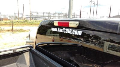 2004-2012 Gmc Canyon Third Brake Light Middle Lamp Oem