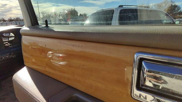 07-10 Lincoln Navigator Driver Left Front Door Trim Panel With Master Switch Tan — photo 9