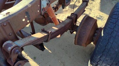 1983 Chevy Pickup 30 Rear Axle Assy. 4X4 40 Sp Cntr 51 Bp-bp