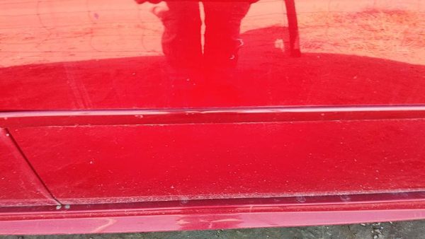 06-16 Chevy Impala Passenger Right Front Moulding From Door Trim Strip Red 74U — photo 3