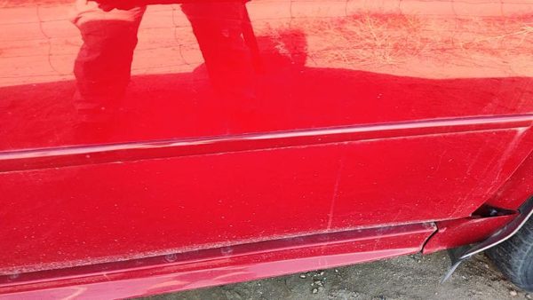 06-16 Chevy Impala Passenger Right Front Moulding From Door Trim Strip Red 74U — photo 6