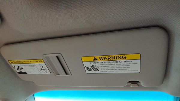 2016-2018 Hyundai Tucson Driver Left Sun Visor Oem Try 85201D3610ttx — photo 3