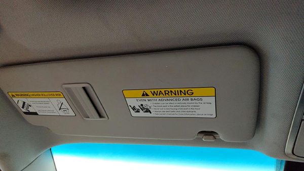 2016-2018 Hyundai Tucson Driver Left Sun Visor Oem Try 85201D3610ttx — photo 4