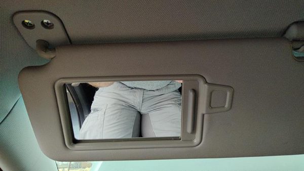 2016-2018 Hyundai Tucson Driver Left Sun Visor Oem Try 85201D3610ttx — photo 8