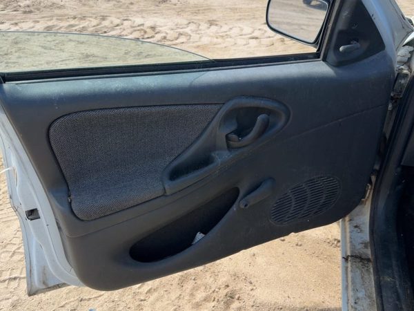 1999-2002 Chevy Cavalier Driver Left Front Door Trim Panel Manual Graphite 12C — photo 1