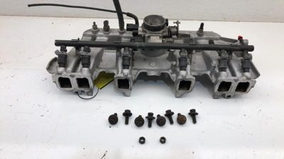 1996-98 Jeep Cherokee Intake Manifold Fuel Injector Rail Oem Hardware Bolts 4.0L