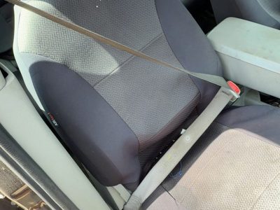 05-09 Equinox Passenger Right Front Seat Belt Retractor Shoulder Light Gray 14B