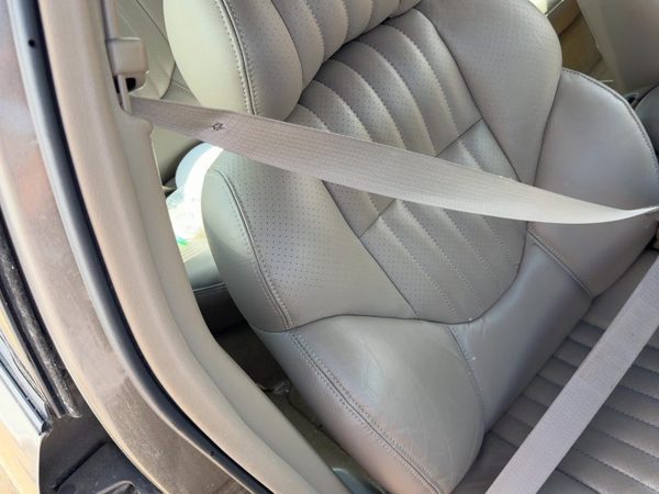 99 Pontiac Bonneville Passenger Right Front Seat Belt Retractor Oem Shoulder Tan — photo 3