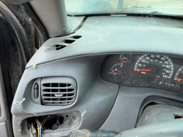 97-02 Ford Expedition Trim Bezel Around Radio Surround Dash Panel Oem Gray 12 — photo 4