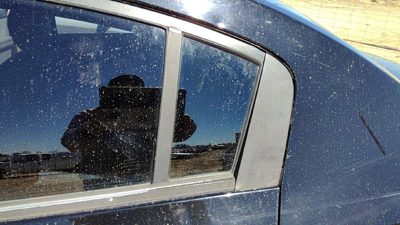 07-12 Nissan Sentra Driver Left Rear Vent Window Back Door Glass With Frame Oem