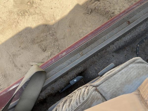 1985-1988 Nissan Maxima Driver Left Lower Sill Step Moulding Trim Panel Oem Gray — photo 5