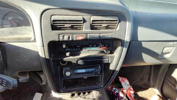 1994-1997 Nissan Hardbody Trim Bezel Around Radio Surround Dash Panel Oem Gray — photo 1