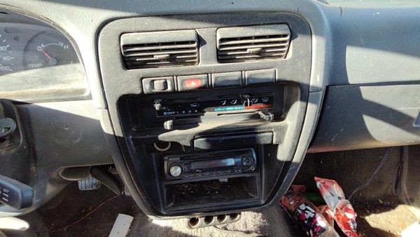 1994-1997 Nissan Hardbody Trim Bezel Around Radio Surround Dash Panel Oem Gray — photo 4