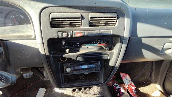 1994-1997 Nissan Hardbody Trim Bezel Around Radio Surround Dash Panel Oem Gray — photo 2