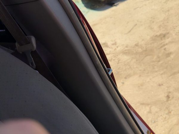 2004-2009 Toyota Prius Driver Left Lower B Pillar Trim Panel Bisque — photo 5