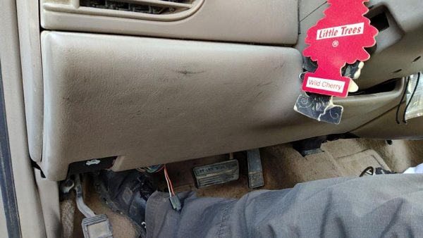 97-05 Buick Century Lower Dash Under Column Knee Bolster Trim Panel Taupe 52B — photo 1
