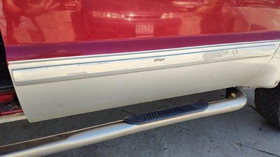 2003-07 F250 Super Duty Passenger Right Front Moulding From Door Oem Trim Strip