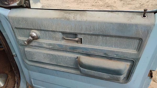 1973 GMC Jimmy Front Door Trim Panel RH Chevy C10 Blue — photo 3