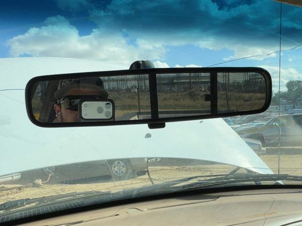 1997-2004 Ford F150 Inside Rear View Mirror Oem Windshield Mounted — photo 1