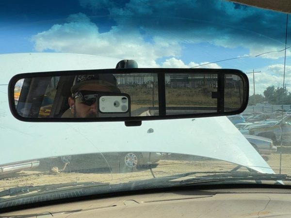 1997-2004 Ford F150 Inside Rear View Mirror Oem Windshield Mounted — photo 3