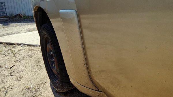 06 07 Chevy Hhr Passenger Right Rear Moulding From Door Back Trim Strip Gold 15U — photo 2