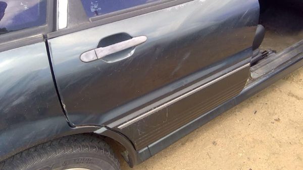 1991 Mitsubishi Galant VR-4 Passenger Right Rear Door Shell OEM Back RH Green — photo 12