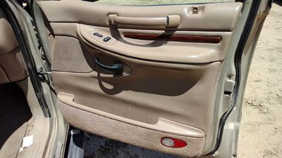 98 99 Navigator Passenger Right Front Inside Door Trim Panel Wth Switches Tan Kx