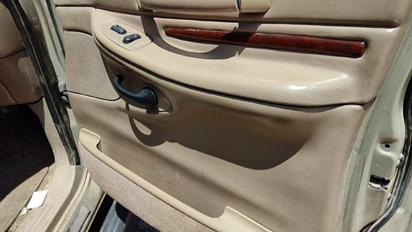98 99 Navigator Passenger Right Front Inside Door Trim Panel Wth Switches Tan Kx — photo 8