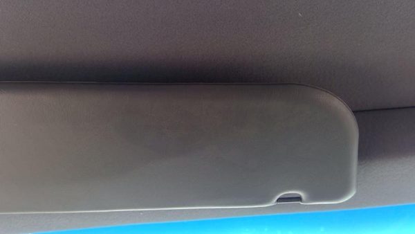 1993 Ford Van E150 Driver Left Sun Visor Oem Gray — photo 4