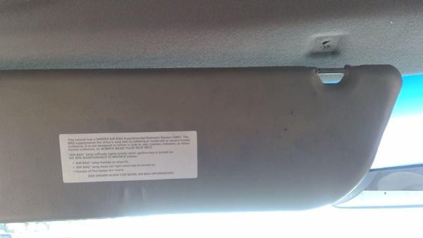1993 Ford Van E150 Driver Left Sun Visor Oem Gray — photo 9