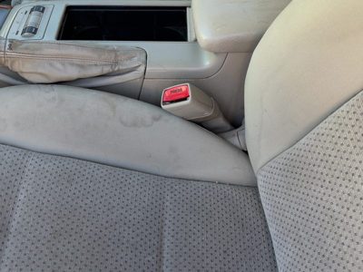 06-09 Legacy Outback Driver Left Front Seat Belt Buckle Receiver Oem Taupe Tau