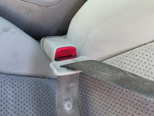 06-09 Legacy Outback Driver Left Front Seat Belt Buckle Receiver Oem Taupe Tau — photo 4