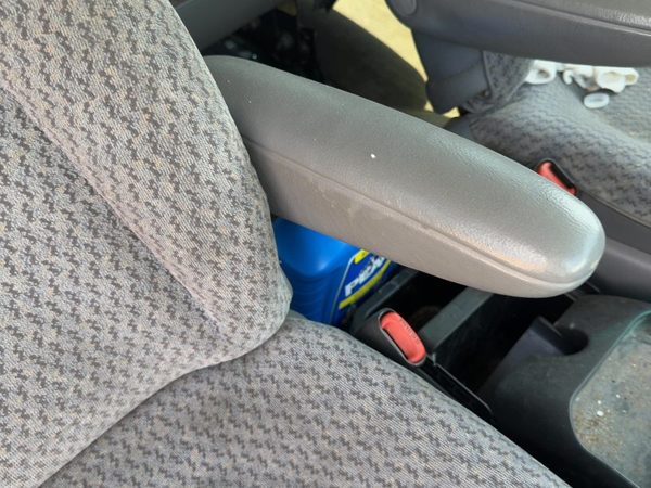 96-00 Town & Country Passenger Right Front Arm Rest Side Seat Armrest Taupe All5 — photo 4