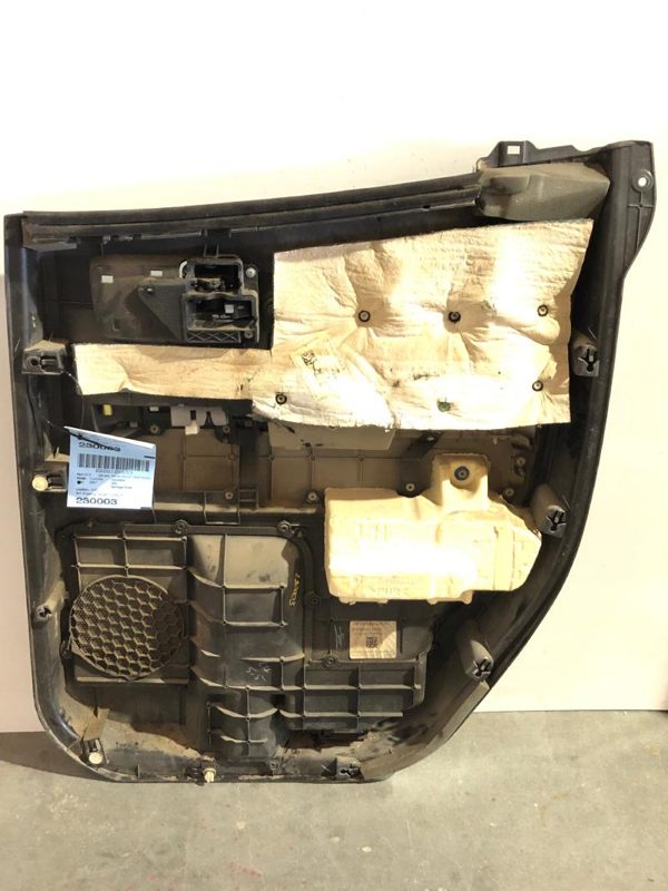 2007 Toyota Tundra LH Driver Left Rear Door Trim Panel With Switches Back Tan — photo 7