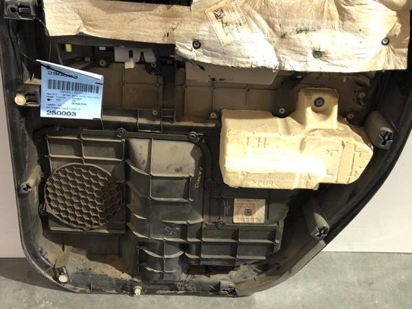 2007 Toyota Tundra LH Driver Left Rear Door Trim Panel With Switches Back Tan — photo 12
