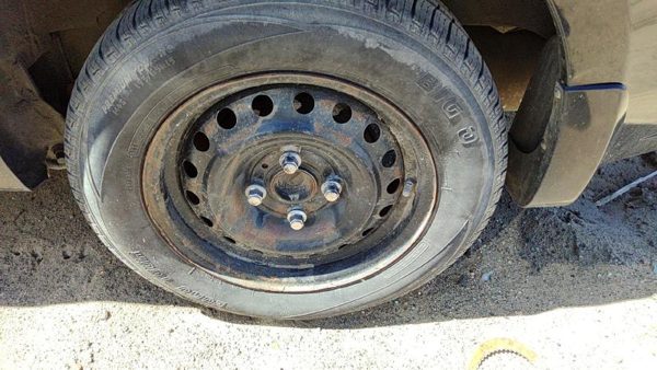 2008 Nissan Sentra 15 Steel Wheel OEM Factory Rim 40300ET007 — photo 2