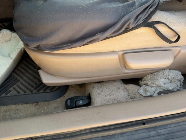 1997-2001 Toyota Camry Driver Left Side Seat Trim Panel OEM Oak FT4 — photo 2