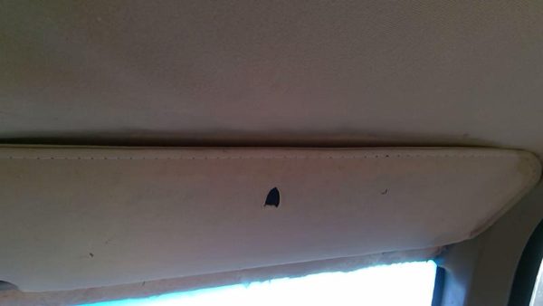 1985-1997 Chevy Astro Passenger Right Sun Visor Oem Tan — photo 3