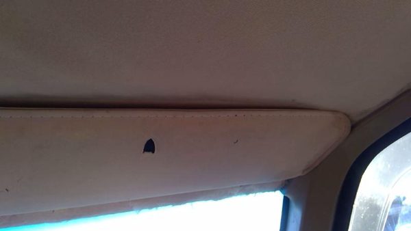 1985-1997 Chevy Astro Passenger Right Sun Visor Oem Tan — photo 4