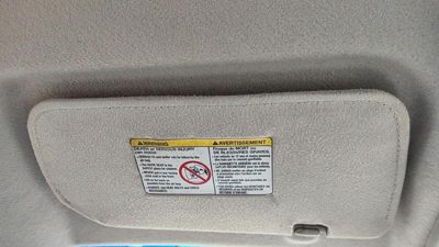 2002-2003 Nissan Altima Driver Left Sun Visor Oem Frost K 964015Y700