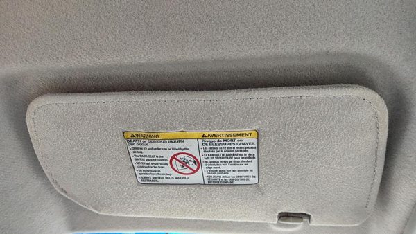 2002-2003 Nissan Altima Driver Left Sun Visor Oem Frost K 964015Y700 — photo 1