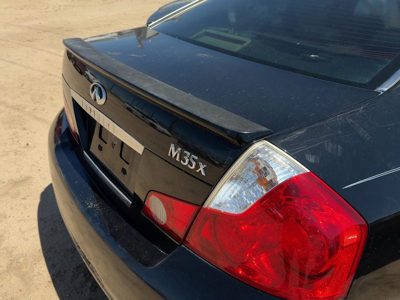 2007 INFINITI M35 Trunk/decklid/hatch/tailgate Black Obsidian KH3