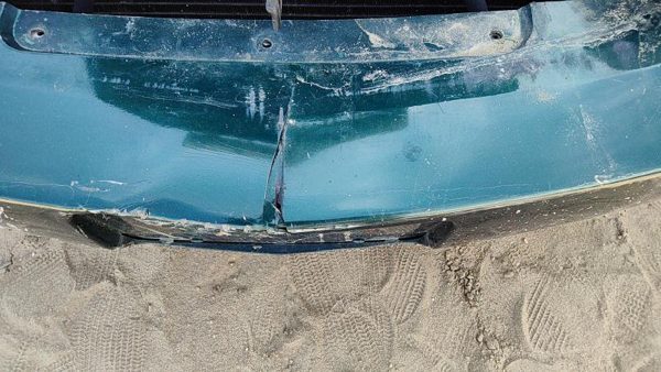 1998-2002 Cadillac Seville Front Bumper Cover Assembly Oem Green 19245378 — photo 5
